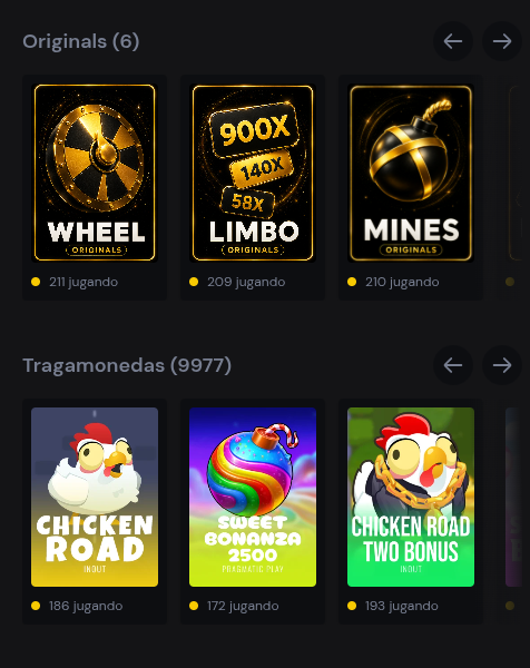 Betstaro Casino ES Game Library